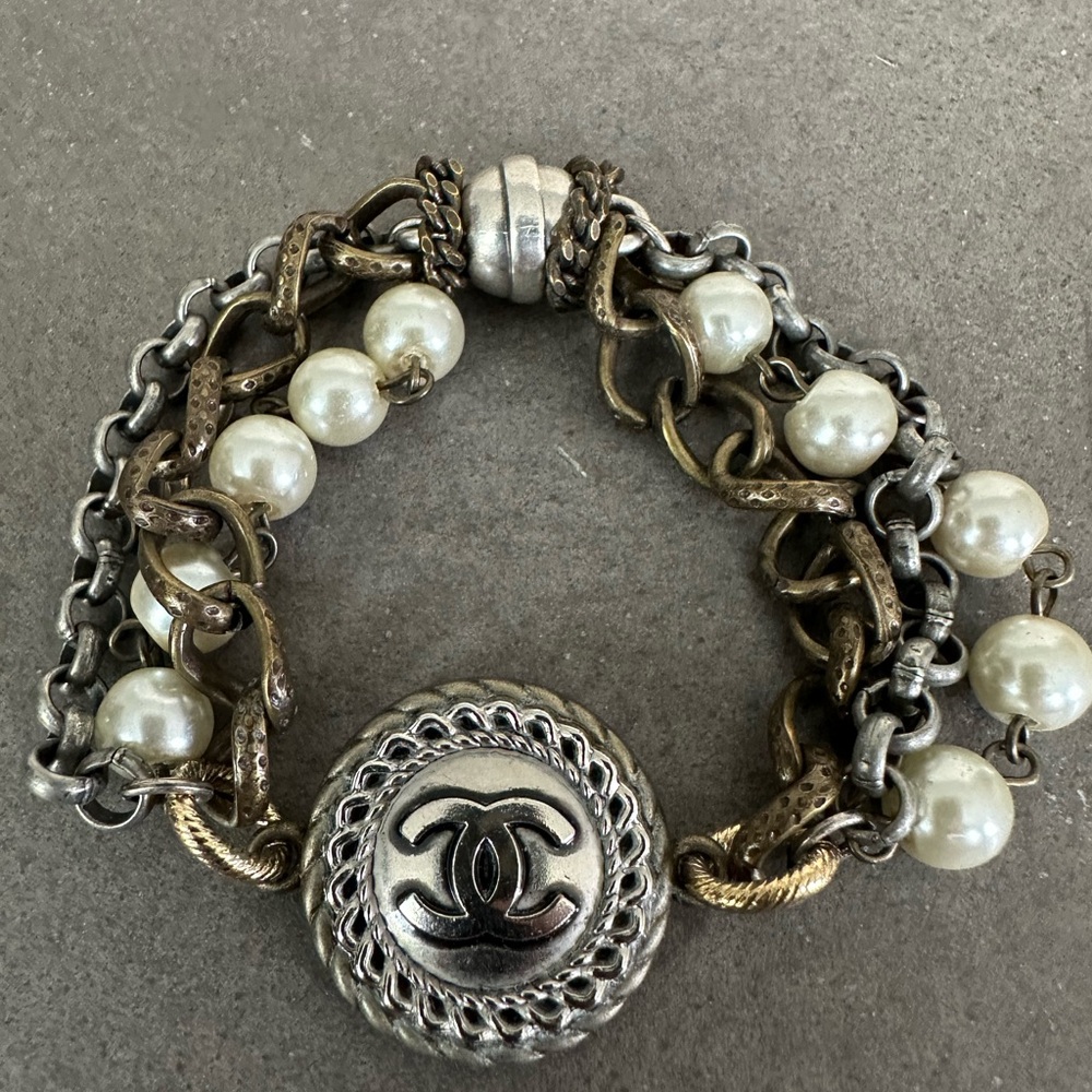 Gorgeous Monogram Magnetic Closure Bracelet